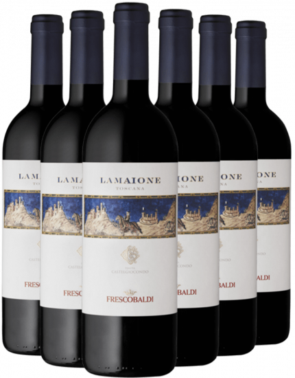 6er Paket Castel Giocondo Lamaione Toscana IGP - Frescobaldi