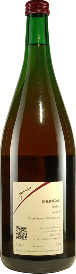 2019 Rotling Rauenthaler Steinmächer lieblich 1,0 L - Weingut Jonas