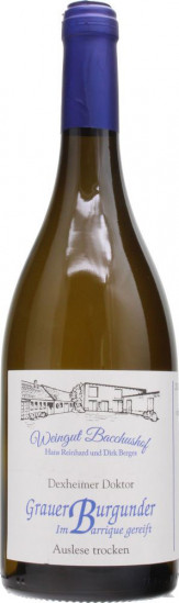2022 Grauer Burgunder Barrique Spätlese trocken - Weingut Bacchushof
