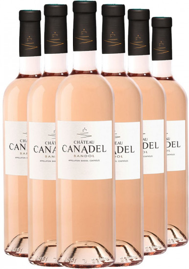 Rabattiertes Paket 2023 Bandol Rosé trocken Bio - Château Canadel