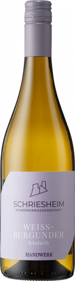 2024 Weißburgunder Handwerk feinherb - Winzergenossenschaft eG Schriesheim