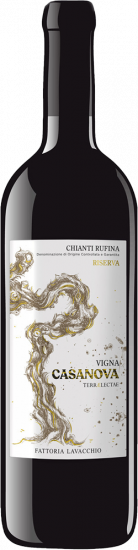 2018 Casanova Chianti Rufina Riserva DOCG Terraelectae trocken Bio - Fattoria Lavacchio