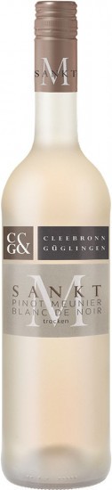 2020 Sankt M Pinot Meunier blanc de noir trocken - Weingärtner Cleebronn-Güglingen 