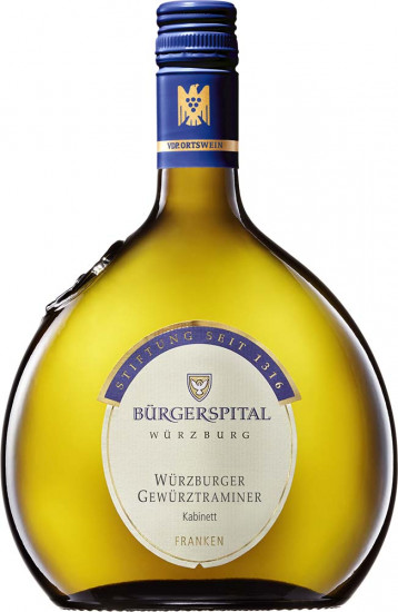 2023 Würzburger Gewürztraminer Kabinett VDP.ORTSWEIN feinherb - Weingut Bürgerspital Würzburg