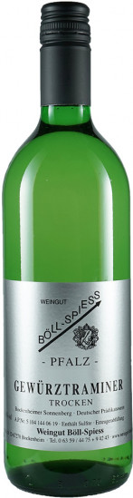 2020 Gewürztraminer Spätlese trocken - Weingut Böll-Spieß