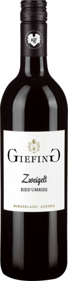 2021 Zweigelt Ried Umriss trocken - Weingut Giefing