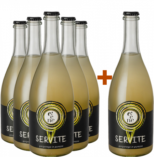 5+1 Paket Garganega “C’è ne” Veneto IGP Bio - Cantina Servite