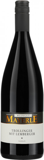 2022 Trollinger mit Lemberger feinherb 1,0 L - Weingut Mayerle