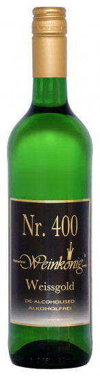 Weißgold - entalkoholisierter Wein, Alkoholfrei halbtrocken - Weinkellerei Weinkönig