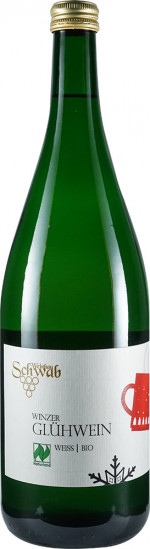 Winzerglühwein Weiß halbtrocken Bio 1,0 L - Weinbau Schwab
