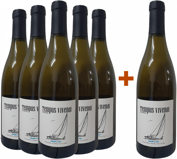 Pack Descuento 5+1 Nanclares Tempus Vivendi Rías Baixas DO - Alberto Nanclares