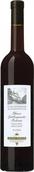 2020 Edition Sonnenstück Blauer Spätburgunder Spätlese trocken - Winzergenossenschaft Schliengen-Müllheim