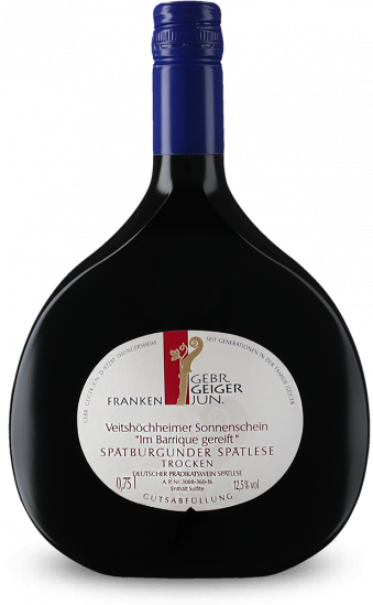 2019 Spätburgunder Spätlese Thüngersheimer Scharlachberg trocken - Weingut Gebr. Geiger jun. 