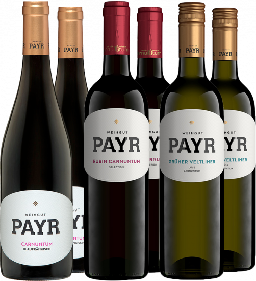 Der Österreicher 6er Karton in Rot-Weiss-Rot Bio - Bio Weingut Robert Payr