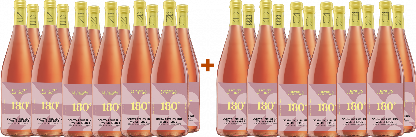 12+12 Paket Bönnigheimer Stromberg Schwarzriesling Weißherbst - Weingärtner Stromberg-Zabergäu