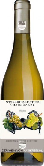 2022 Weißburgunder & Chardonnay trocken - Weingut Hiss
