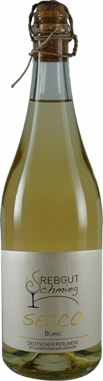 Secco Cuvée Blanc halbtrocken - Rebgut Schmieg