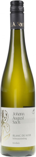2023 Unterschüpf Blanc de Noir Schwarzriesling trocken - Weingut Johann August Sack