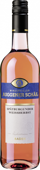 2025 Spätburgunder Weißherbst Qualitätswein feinherb - Winzerkeller Auggener Schäf
