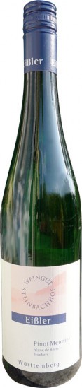 2017 Pinot Meunieur blanc de noirs trocken - Weingut Steinbachhof