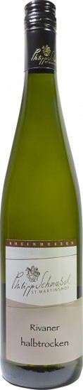 2018 Rivaner feinherb - Weingut Philipp Schnabel