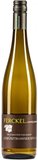 2024 MUSSBACHER ESELSHAUT Gewürztraminer Spätlese süß - Weingut Erich Ferckel