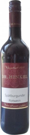 2016 Spätburgunder Lieblich - Weingut Dr. Hinkel