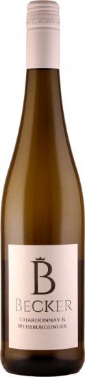 2021 Cuvée Weiß Chardonnay & Weißburgunder GUTSWEIN (Mettenheim) trocken - Weingut Becker (Mettenheim)