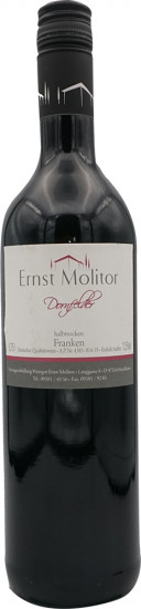 2021 Dettelbacher Honigberg Dornfelder halbtrocken - Weingut Ernst Molitor