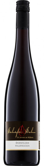 2023 Dornfelder halbtrocken - Weingut Schäfer und Sohn