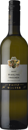 2007 Riesling Premium QbA Trocken - Weingut Fritz Walter