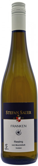 2020 Riesling vom Muschelkalk Kabinett trocken - Weingut Stefan Sauer