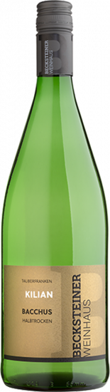 2025 KILIAN Bacchus halbtrocken 1,0 L - Becksteiner Winzer eG