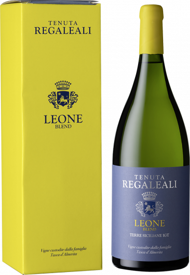 2023 Leone d'Almerita Terre Siciliane IGP in Geschenkpackung trocken 1,5 L - Tenuta Regaleali