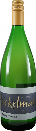 2024 Riesling trocken 1,0 L - Weingut Bickelmaier