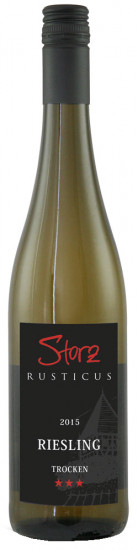 2024 Rusticus Riesling *** trocken - Privatkellerei Storz