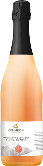 2023 Muskattrollinger Blanc de Noir Sekt trocken - Weingut Gemmrich