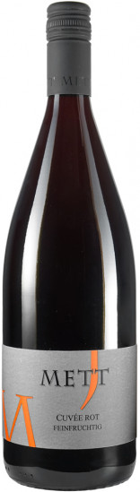 2019 Cuvée Rot feinfruchtig 1,0 L - Weingut Mett & Weidenbach
