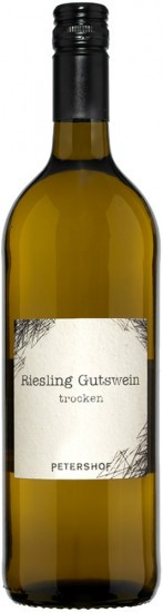 2018 Riesling Gutswein Trocken 1L - Weingut Petershof