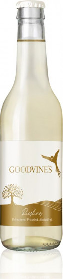Sparkling Riesling - Premium-Erfrischung auf Weinbasis | alkoholfrei feinherb 0,33 L - Goodvine's