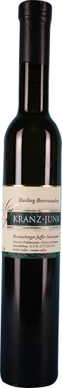 2018 Brauneberger Juffer Sonnenuhr Riesling Beerenauslese süß 0,375 L - Weingut Kranz-Junk