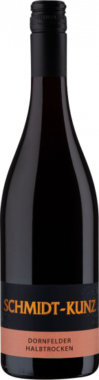 2024 Dornfelder halbtrocken - Weingut Schmidt-Kunz