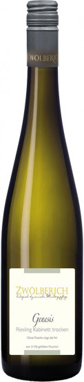 2015 Langenlonsheimer Löhrer Berg Riesling Kabinett trocken Bio - Weingut Im Zwölberich