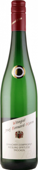2024 Graacher Dompropst Riesling Spätlese trocken - Weingut Josef Bernard-Kieren