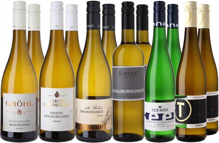 Großes Grauburgunder Premium-Paket 