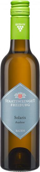 2023 Staatsweingut Solaris Auslese Ökowein: DE-ÖKO-039 edelsüß Bio 0,375 L - Staatsweingut Freiburg