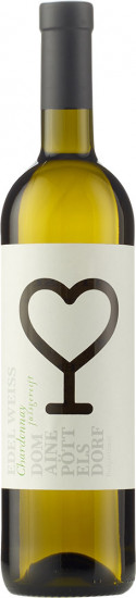EDEL WEISS Chardonnay , fassgereift trocken - Winzer Domaine Pöttelsdorf