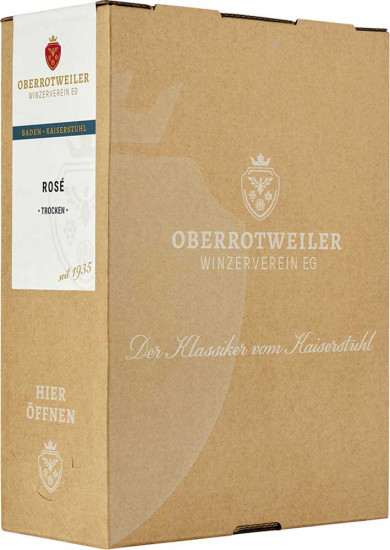 2024 Oberrotweiler Rosé Bag in Box trocken 3,0 L - Oberrotweiler Winzerverein