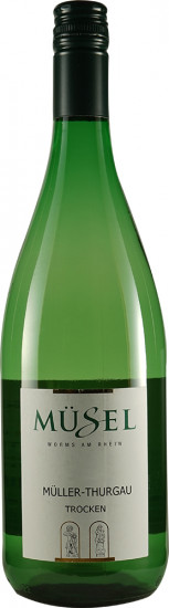2024 Müller-Thurgau trocken 1,0 L - Weingut Müsel