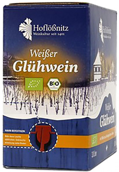 Glühwein weiß Bag in Box Bio 3,0 L - Weinhaus Hoflößnitz